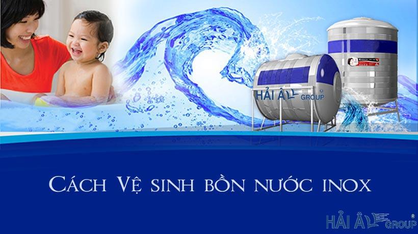 Hướng dẫn vệ sinh bồn chứa nước sạch tại hộ gia đình