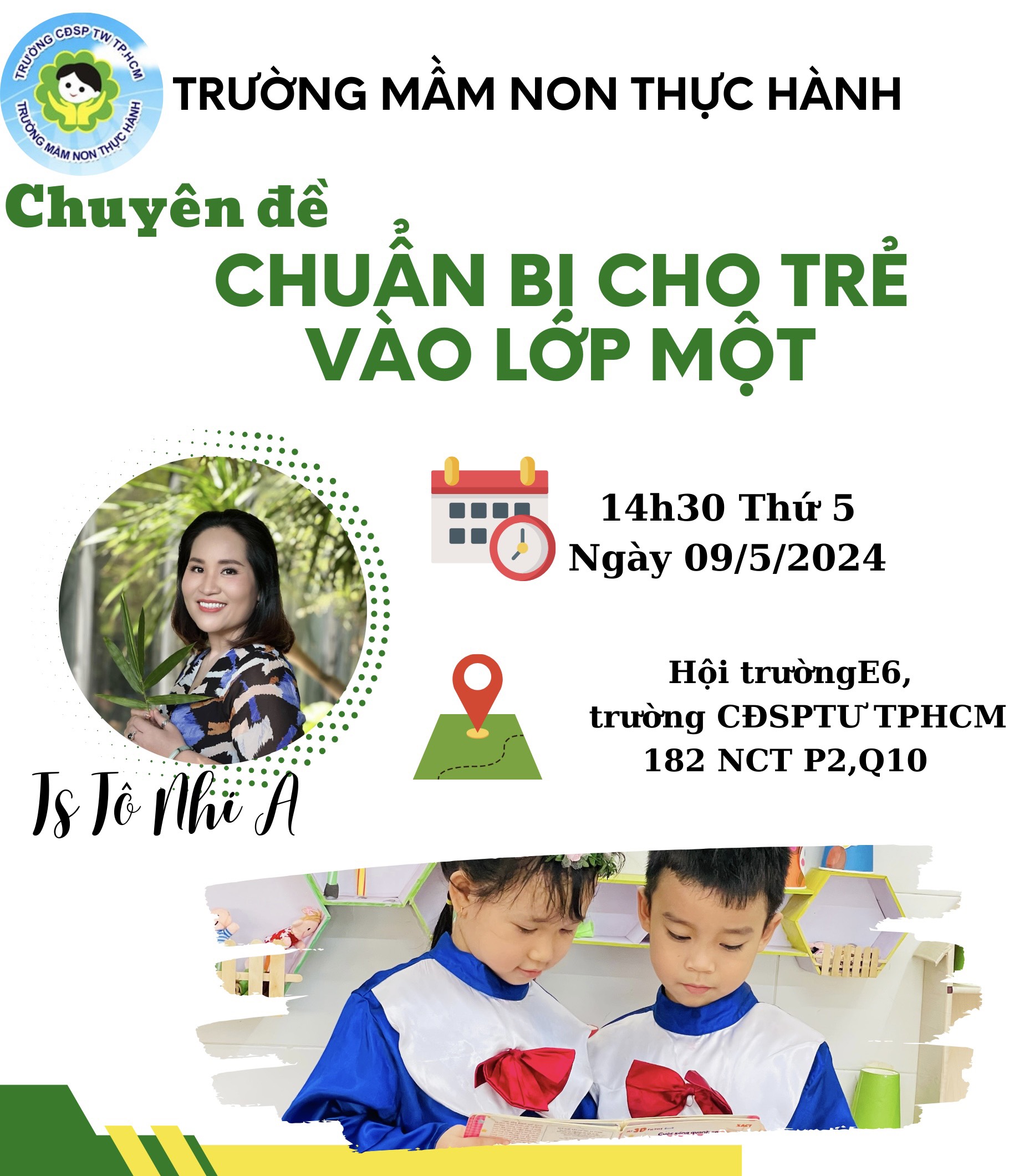 CHUẨN BỊ CHO TRẺ VÀO LỚP MỘT