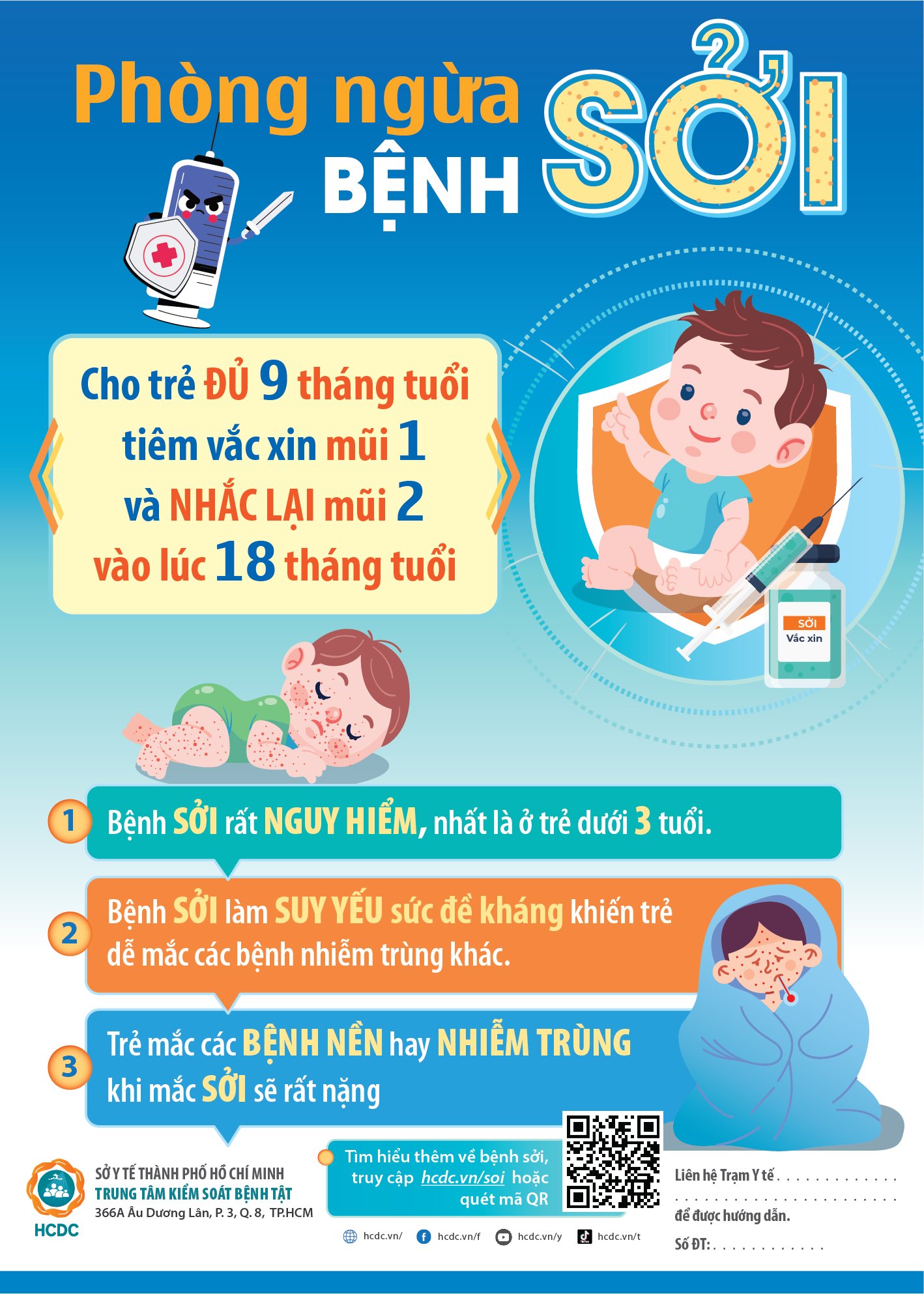 Hỏi đáp về bện sởi( Phần 2)
