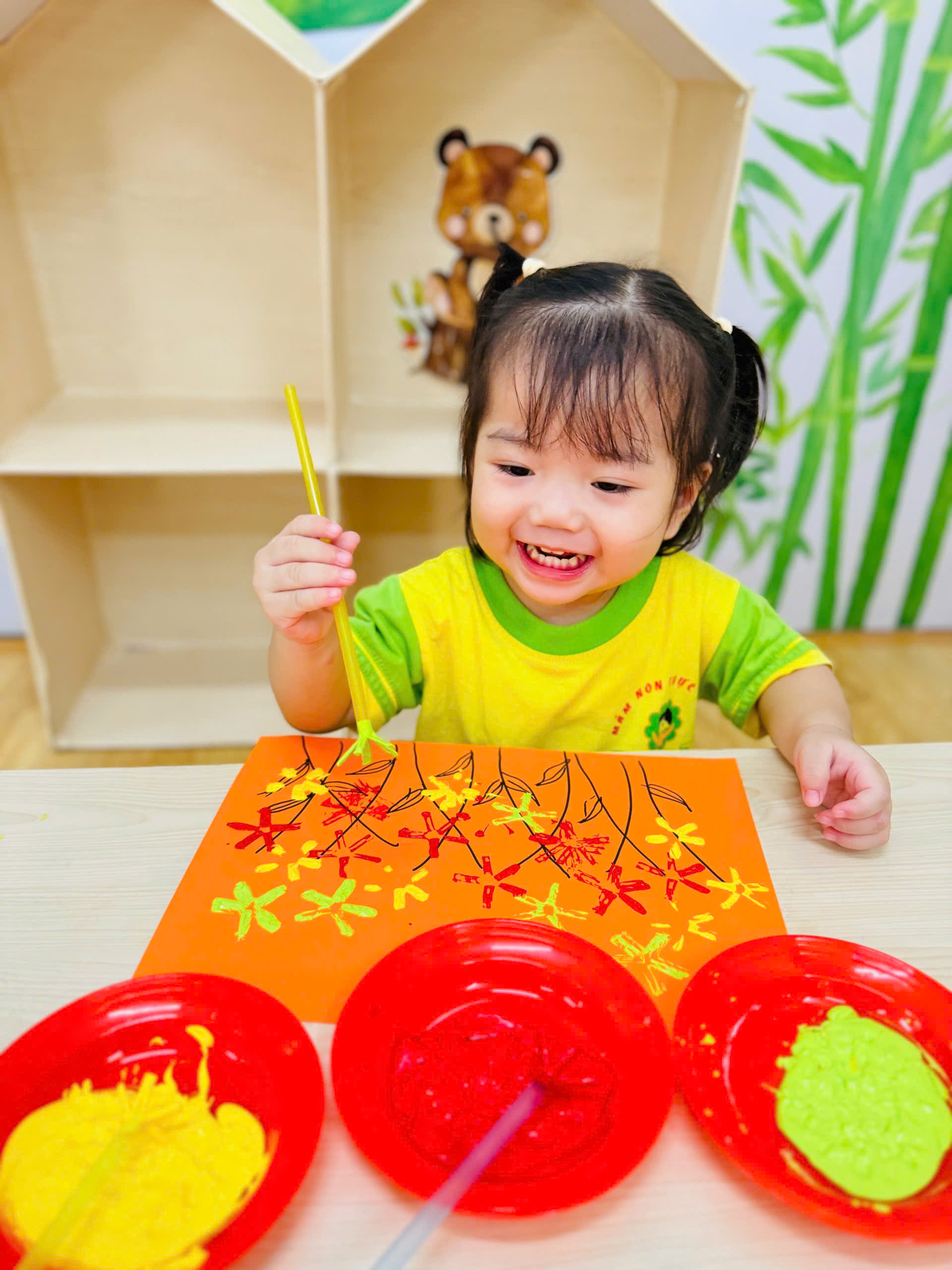 HOẠT ĐÔNG LỚP GẤU BÔNG