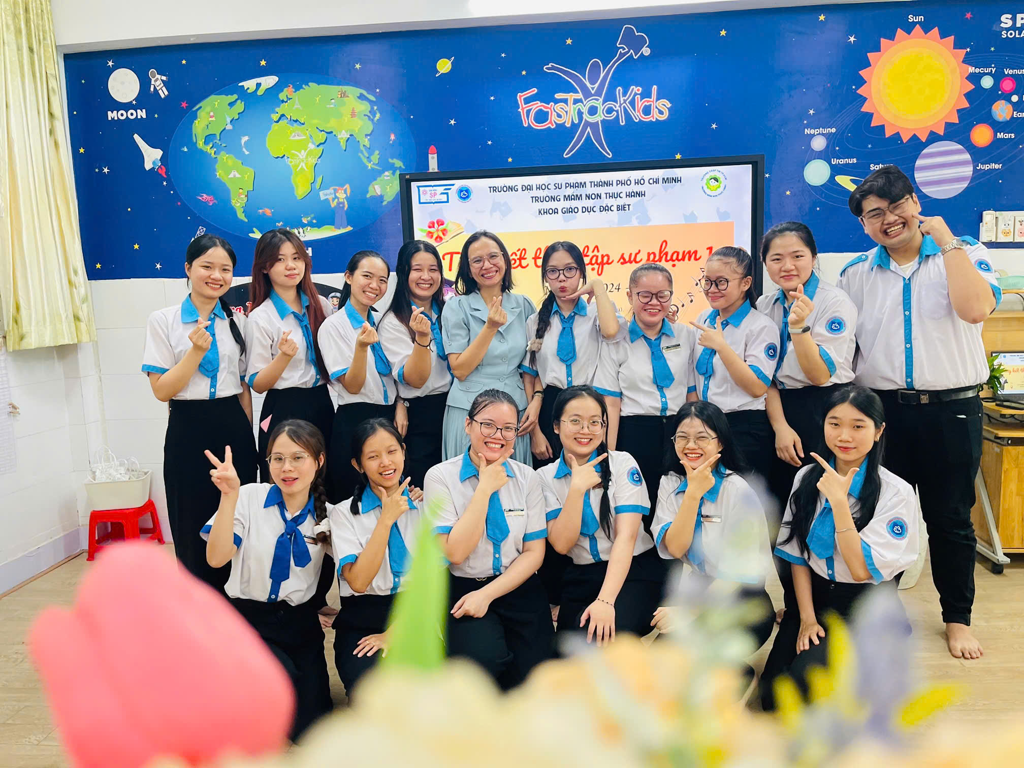 LỄ TỔNG KẾT THỰC TẬP SV KHOA GIÁO DỤC ĐẶC BIỆT TRƯỜNG ĐẠI HỌC SƯ PHẠM TP HCM