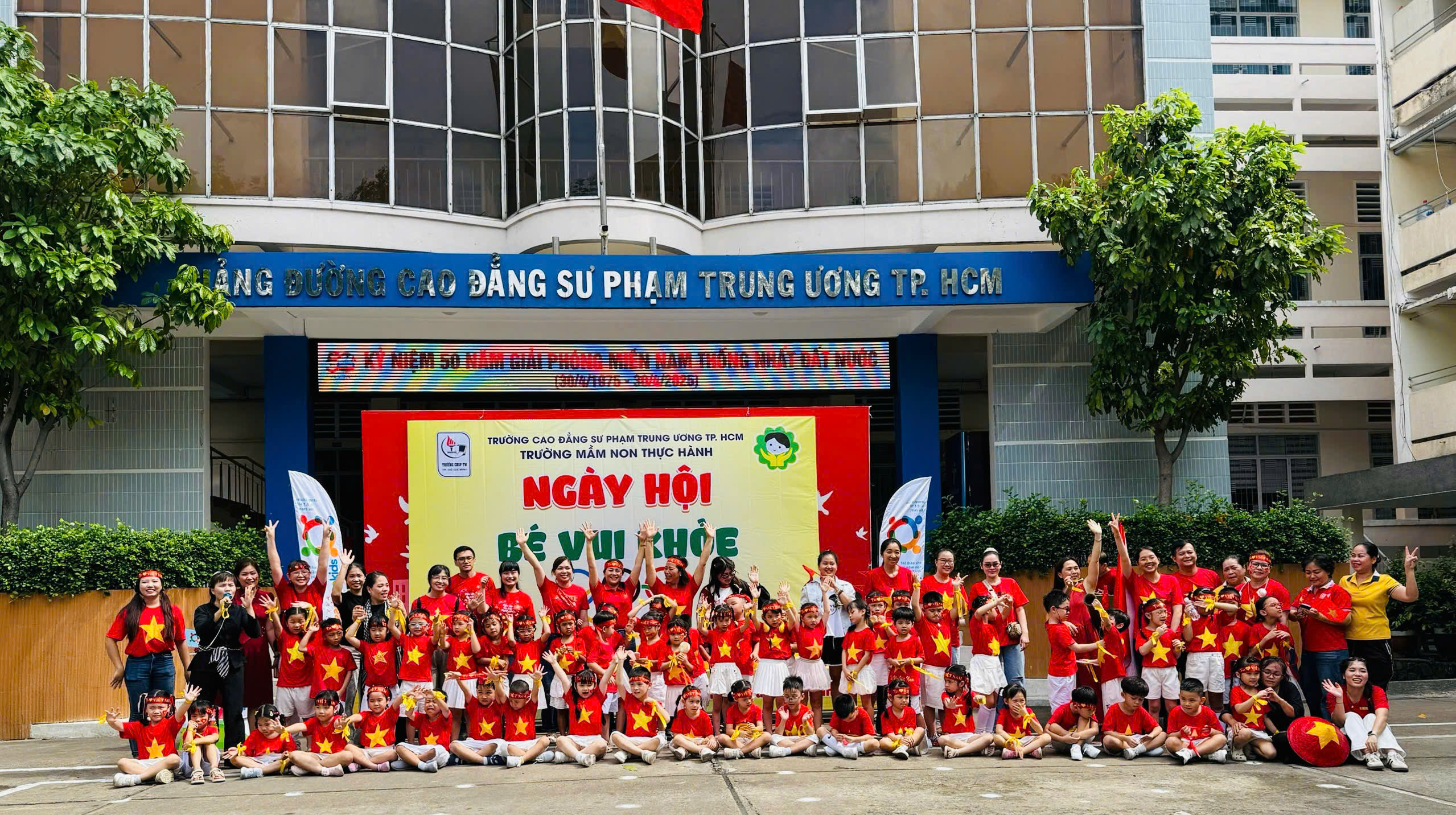 HỘI THAO “BÉ VUI KHỎE” CHÀO MỪNG 50 NĂM GIẢI PHÓNG MIỀN NAM 🎉