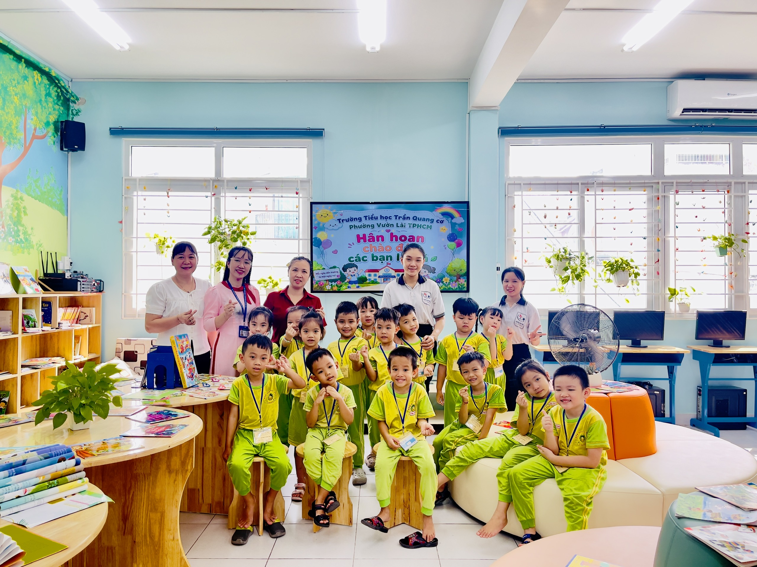 🌻 KHỐI LÁ HÀO HỨNG THAM QUAN TRƯỜNG TIỂU HỌC TRẦN QUANG CƠ 🌻